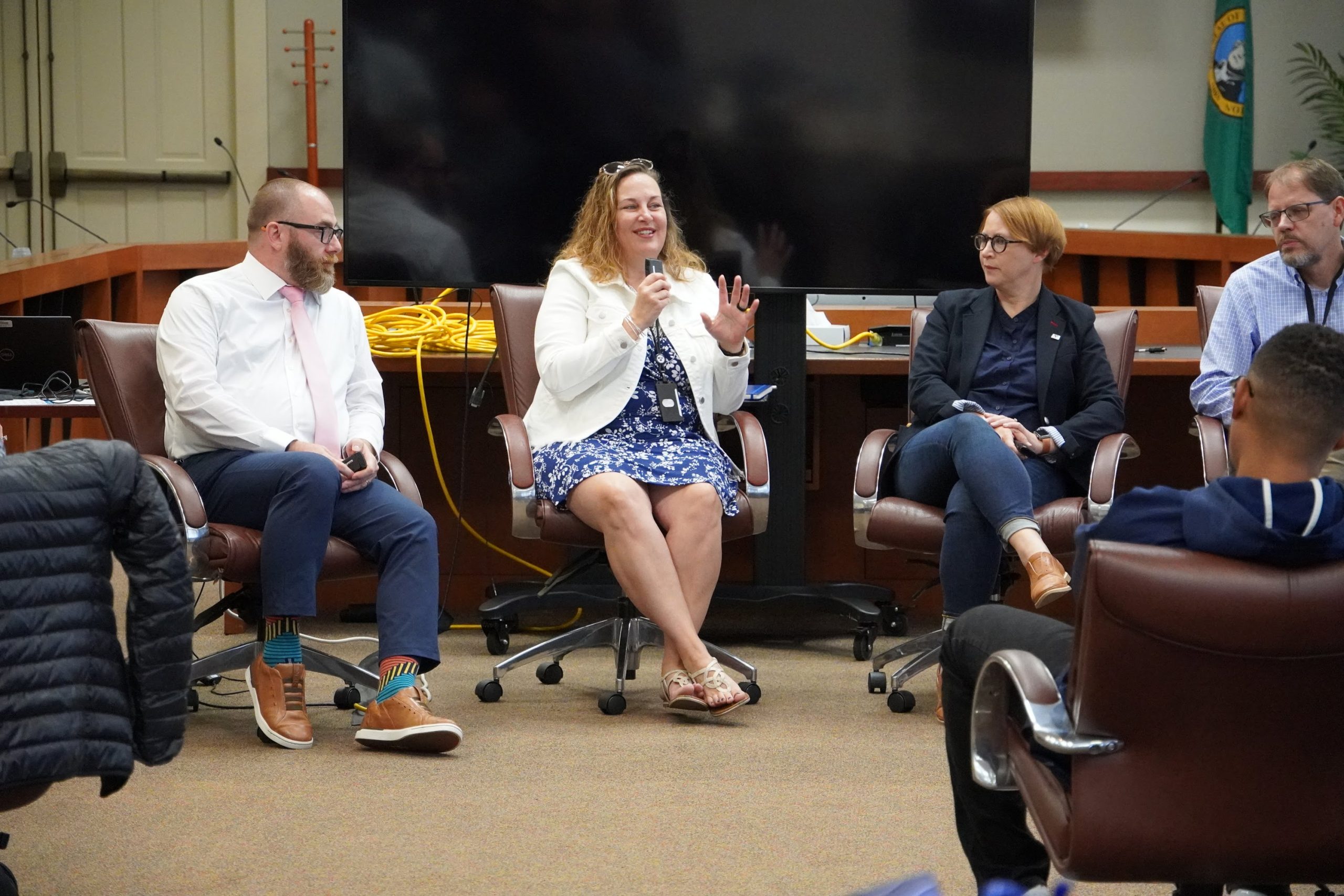 Learning from peers in a group setting is a key and unique part of the MAX model.