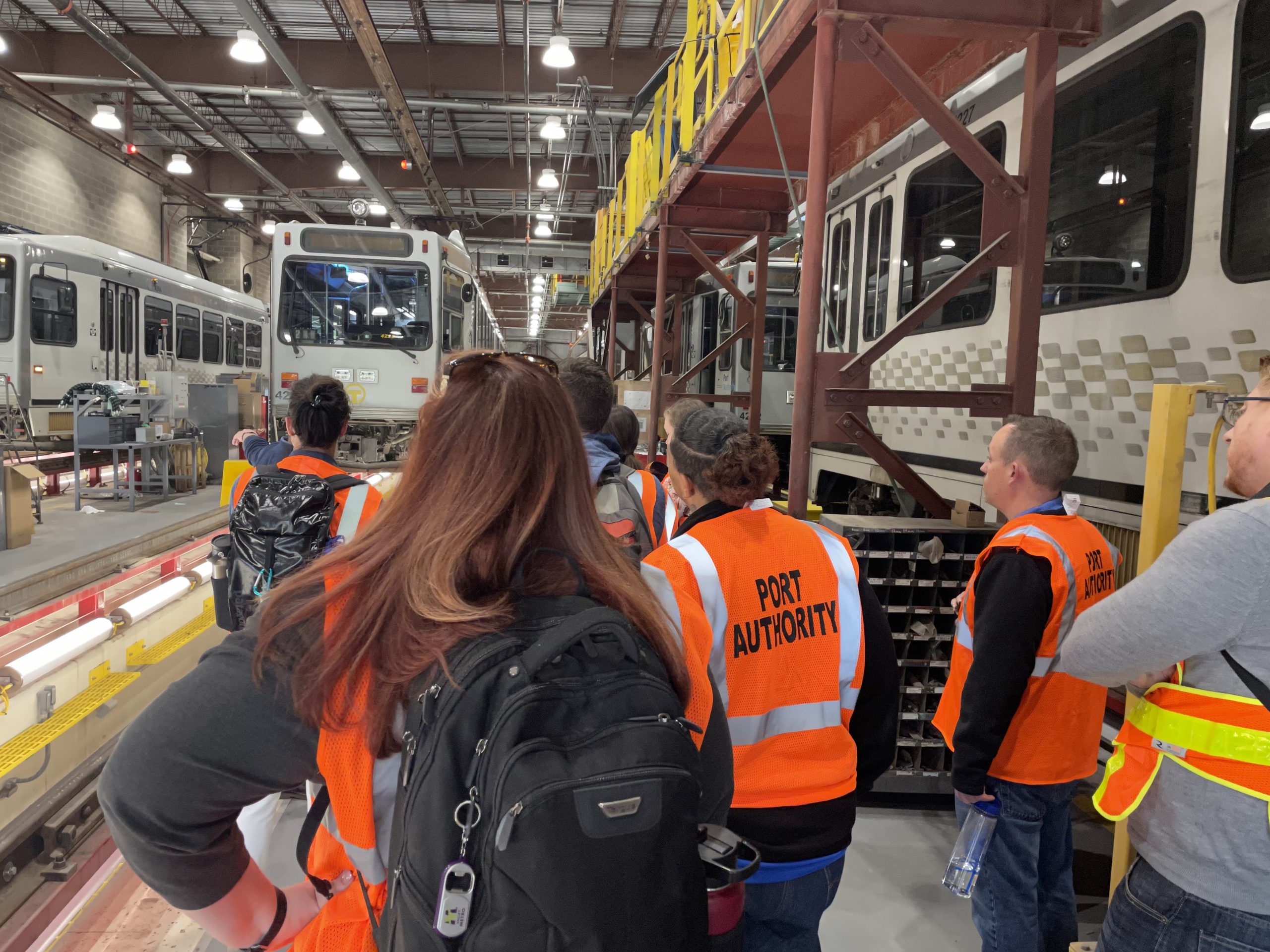 Checking out the maintenance facilities